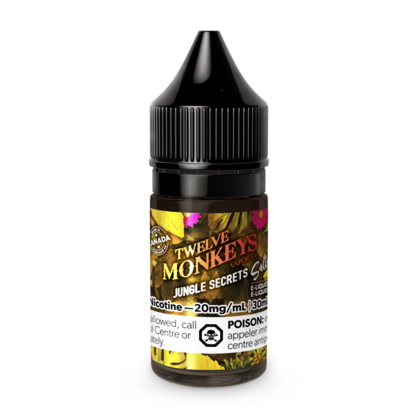 2b5dc254cec32d60a95868f3916c783a57d57cff.png Twelve Monkeys – Jungle Secrets 30ml Salt