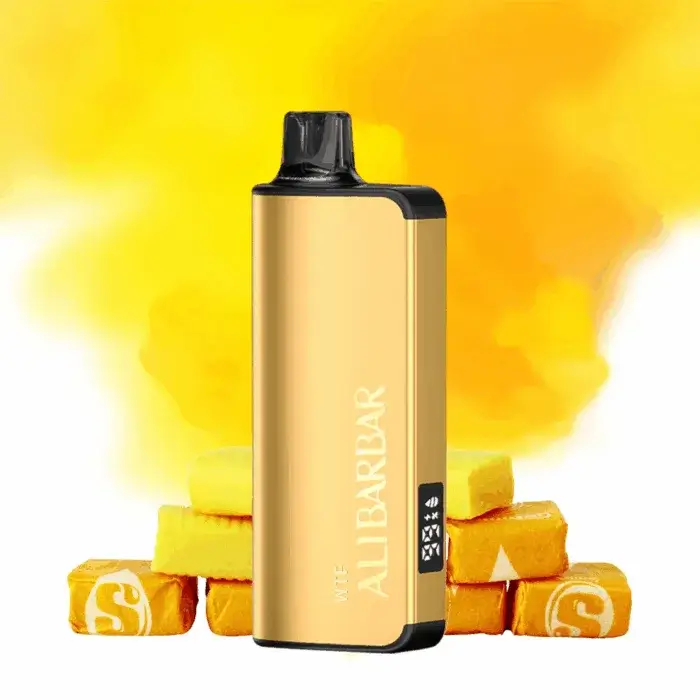 alibarbar ingot 9000 puffs – yellow starburst.webp
