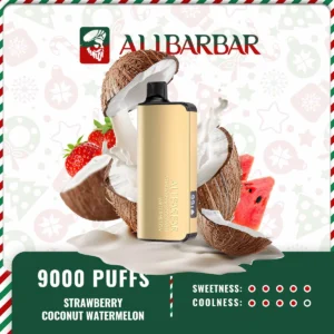 alibarbar ingot 9000 puffs strawberry coconut watermelon11.webp