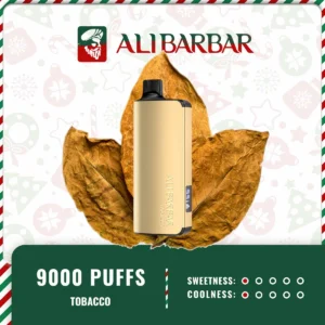 alibarbar ingot 9000 puffs tobacco16.webp