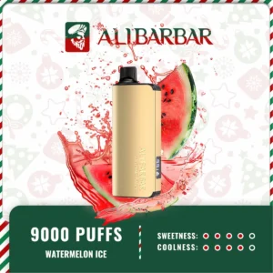 alibarbar ingot 9000 puffs watermelon ice27.webp