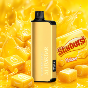 alibarbar ingot 9000 puffs yellow starburst.webp