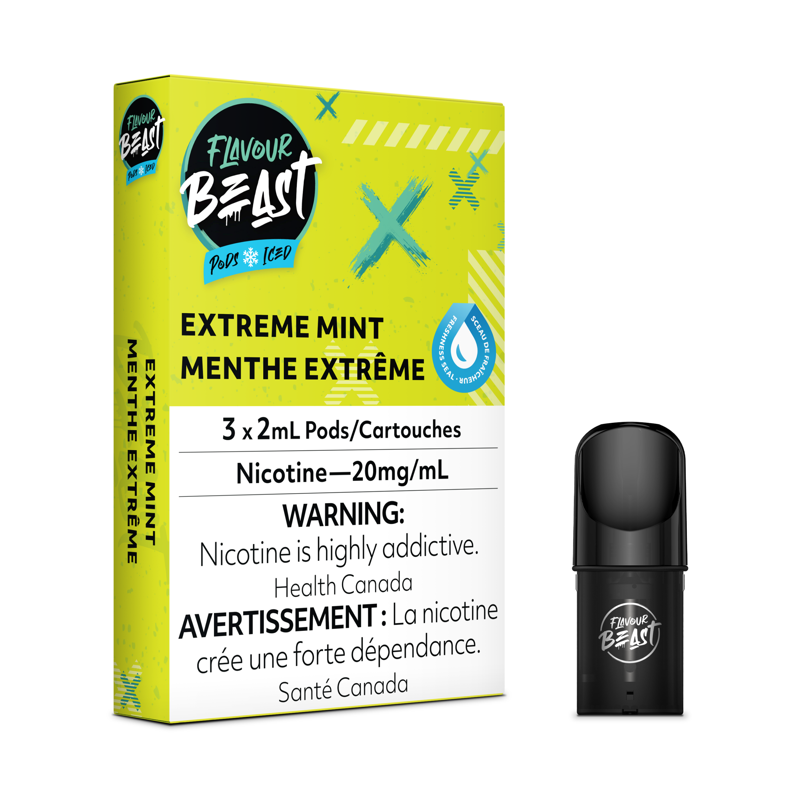 flavourbeast pods jul2022 render fam 20mg extrememint.png flavourbeast pods jul2022 render fam 20mg extrememint.png