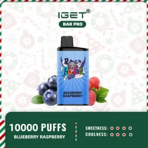 iget bar pro blueberry raspberry 10000 puffs iget bars australia32.webp