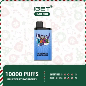 iget bar pro blueberry raspberry 10000 puffs iget bars australia33.webp