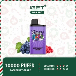 iget bar pro raspberry grape 10000 puffs iget bars australia20.webp