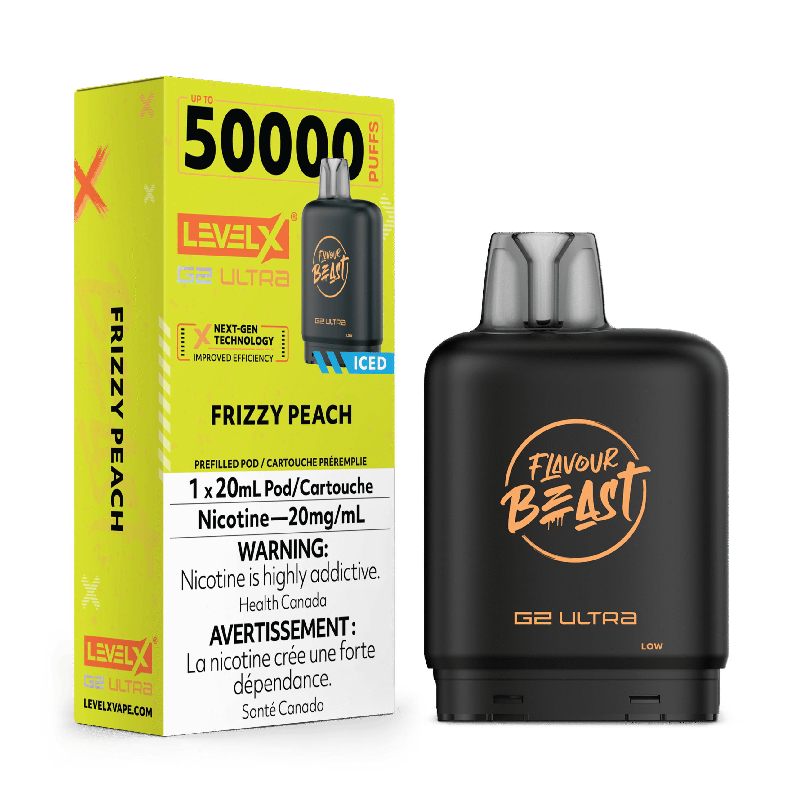 levelx boost g2 flavourbeast pod apr2025 render fam 20mg frizzypeach.png levelx boost g2 flavourbeast pod apr2025 render fam 20mg frizzypeach.png