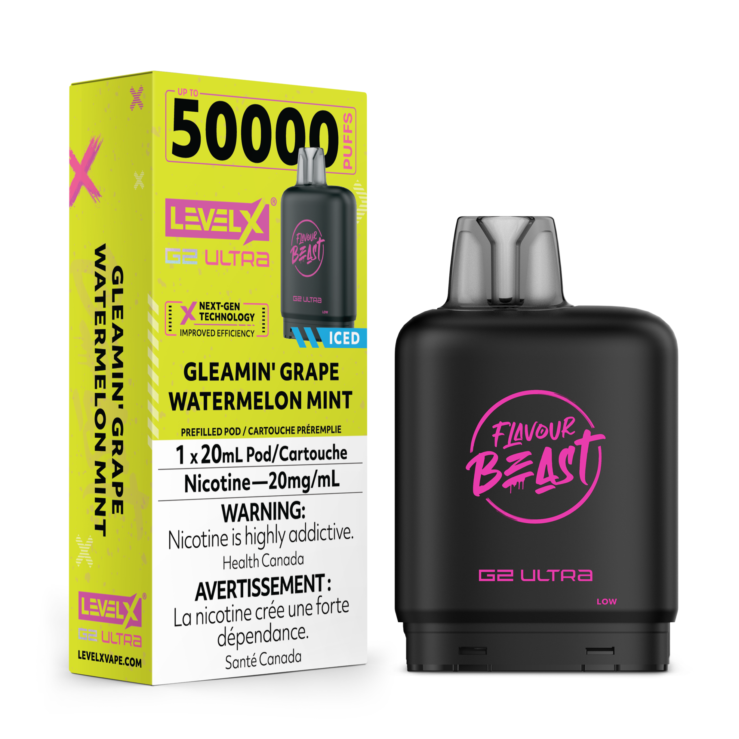 levelx boost g2 flavourbeast pod apr2025 render fam 20mg gleamingrapewatermelonmint.png levelx boost g2 flavourbeast pod apr2025 render fam 20mg gleamingrapewatermelonmint.png