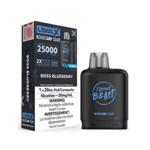 level x flavour beast g2 boost pod 20ml boss blueberry iced.jpg