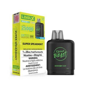 level x flavour beast g2 boost pod 20ml super spearmint.jpg