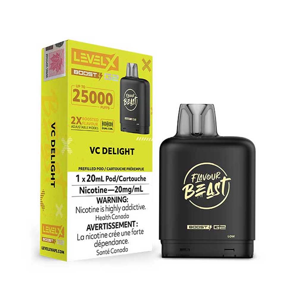 level x flavour beast g2 boost pod 20ml vc delight.jpg level x flavour beast g2 boost pod 20ml vc delight.jpg