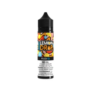 peach ice by lemon drop boost 60ml salt.webp