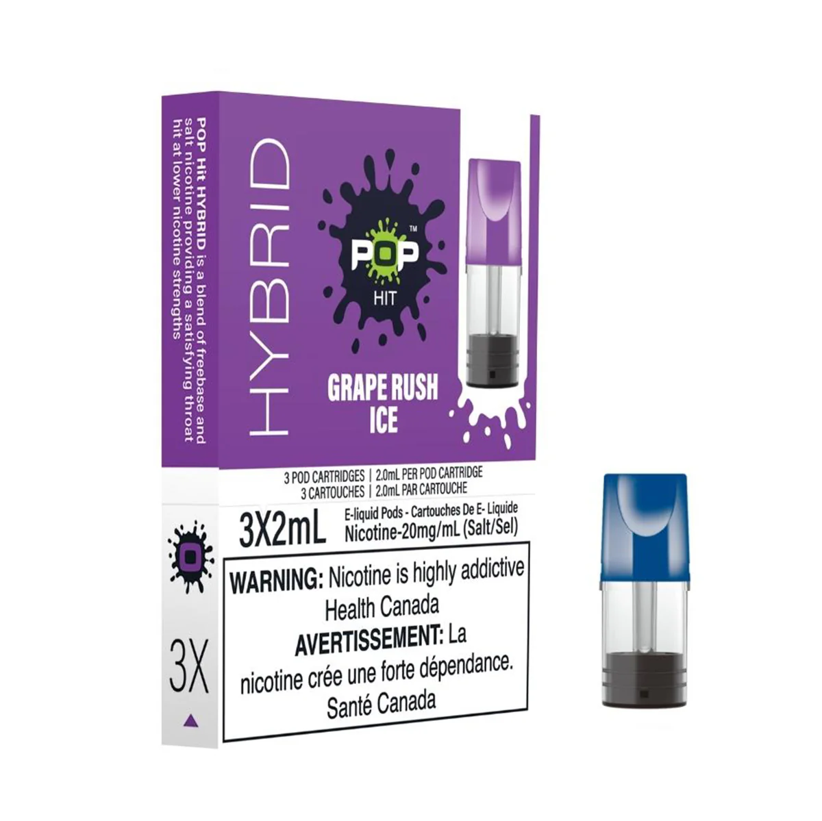pop hybrid vape pods grape rush ice disposable pod device popvapor.webp pop hybrid vape pods grape rush ice disposable pod device popvapor.webp