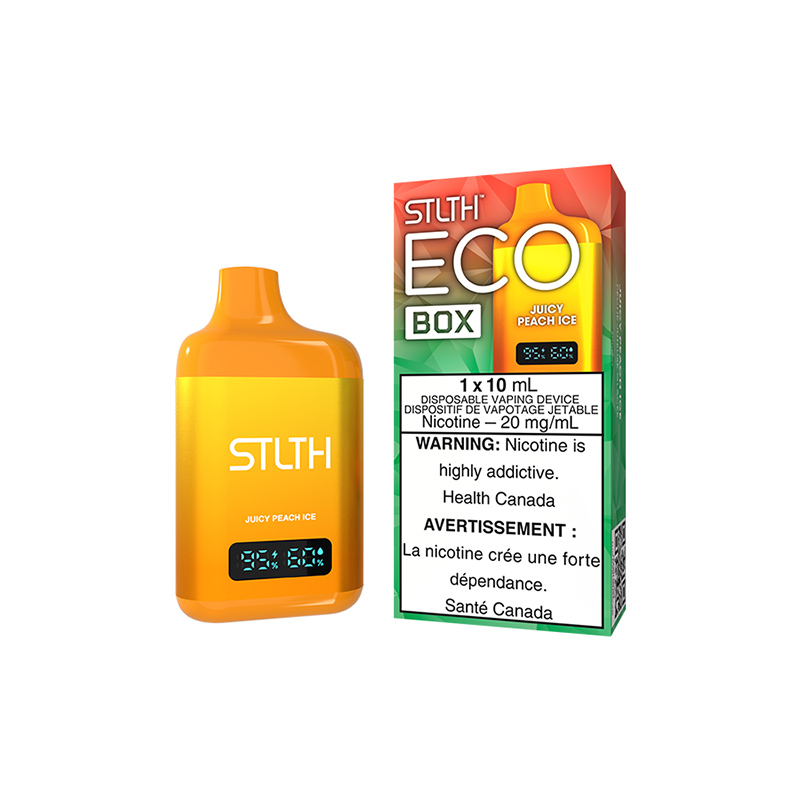 stlth eco box disposable juicy peach ice.jpg stlth eco box disposable juicy peach ice.jpg