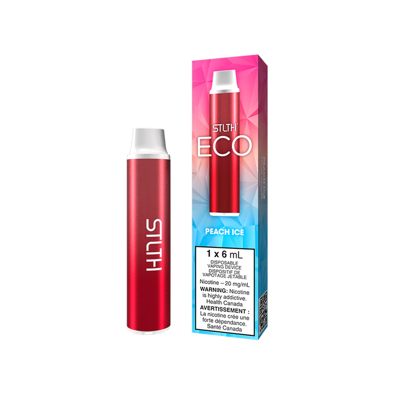 stlth eco disposable peach ice.webp stlth eco disposable peach ice.webp