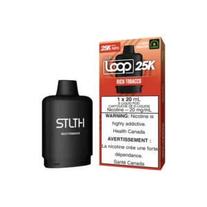 stlth loop 25k pod rich tobacco.webp