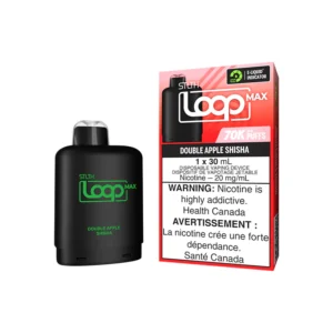 stlth loop max pod pack double apple shisha.webp