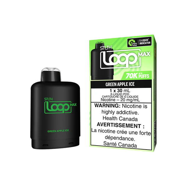stlth loop max pod pack green apple ice edcf30b2 ce7f 4628 b8a6 4e2d30d3645e.webp stlth loop max pod pack green apple ice edcf30b2 ce7f 4628 b8a6 4e2d30d3645e.webp