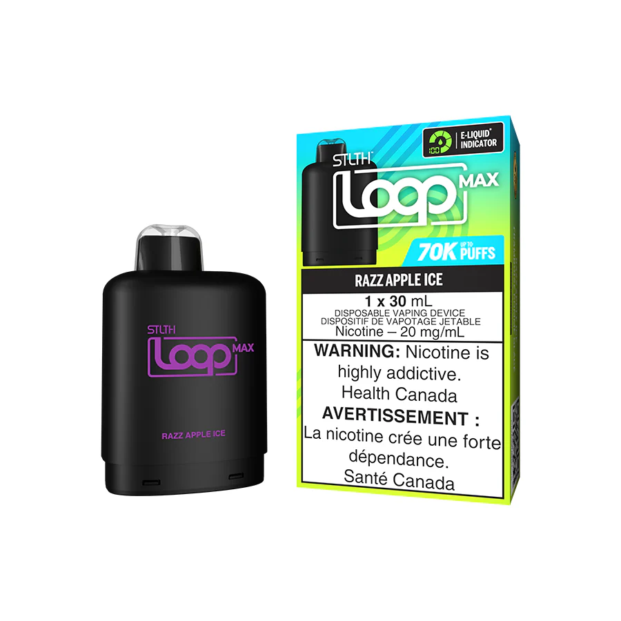 stlth loop max pod pack razz apple ice.webp stlth loop max pod pack razz apple ice.webp