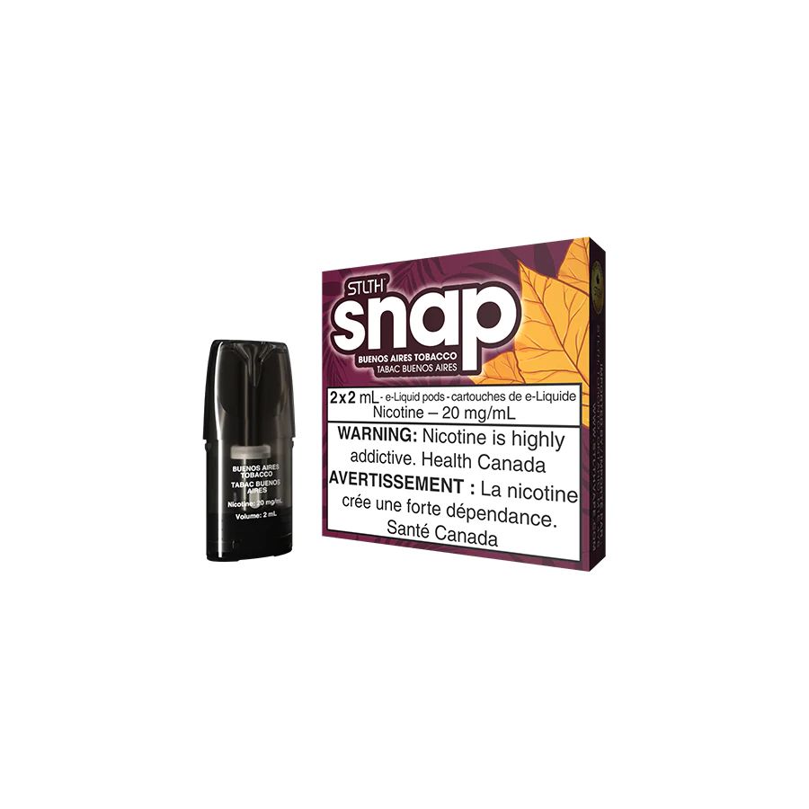 stlth snap pod pack buenos aires tobacco.webp stlth snap pod pack buenos aires tobacco.webp