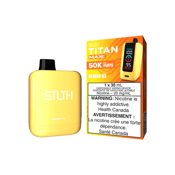 stlth titan max disposable banana ice.webp stlth titan max disposable banana ice.webp