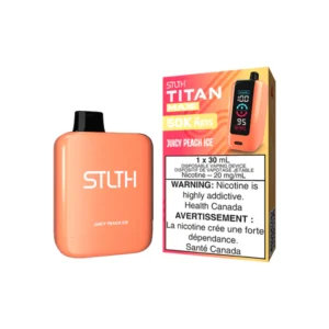 stlth titan max disposable juicy peach ice.webp