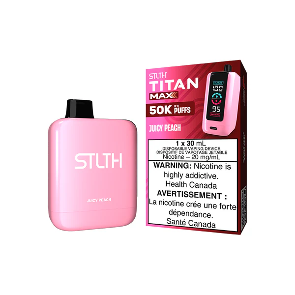 stlth titan max disposable juicy peach.webp stlth titan max disposable juicy peach.webp