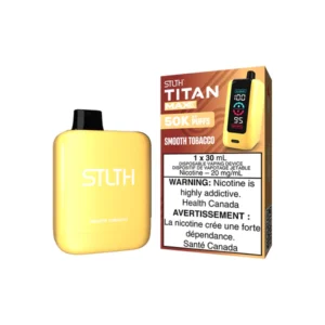 stlth titan max disposable smooth tobacco.webp