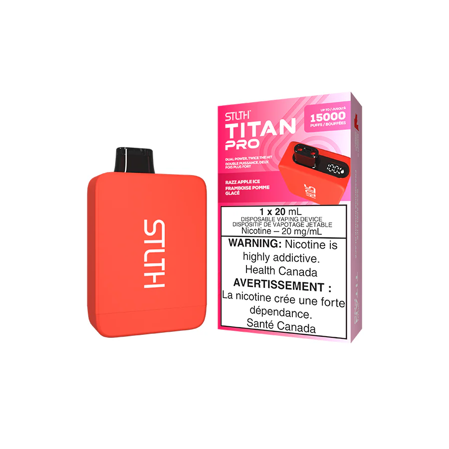 stlth titan pro disposable razz apple ice.webp stlth titan pro disposable razz apple ice.webp