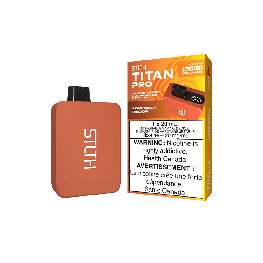 stlth titan pro disposable smooth tobacco.webp stlth titan pro disposable smooth tobacco.webp
