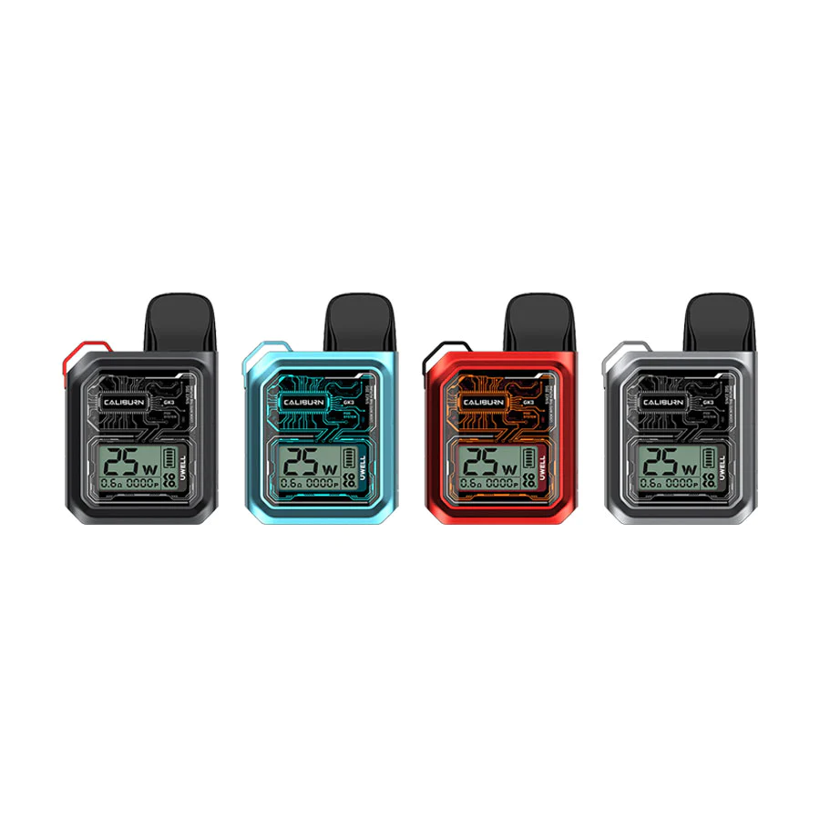 uwell caliburn gk3 pod kit all colours.webp uwell caliburn gk3 pod kit all colours.webp