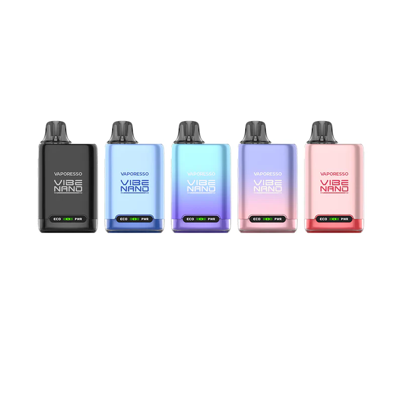 vaporesso vibe nano pod kit all colours.webp vaporesso vibe nano pod kit all colours.webp