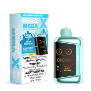 kraze mega x mar2026 render fam 20mg freshmintflareice.webp