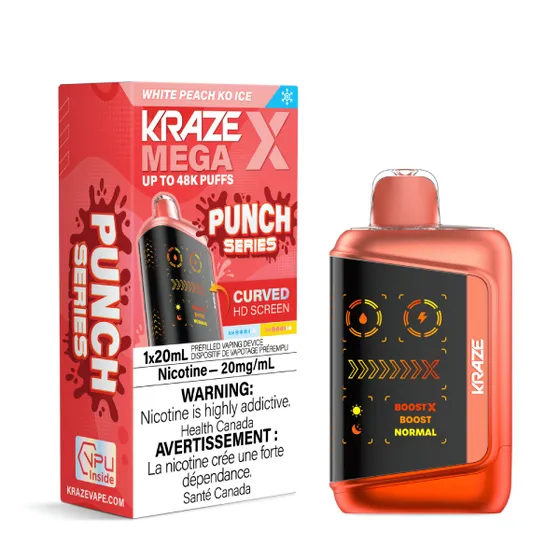 kraze mega x mar2026 render fam 20mg whitepeachkoice.webp
