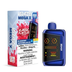 kraze mega x may2026 render fam 20mg blueberrywatermelonice.webp