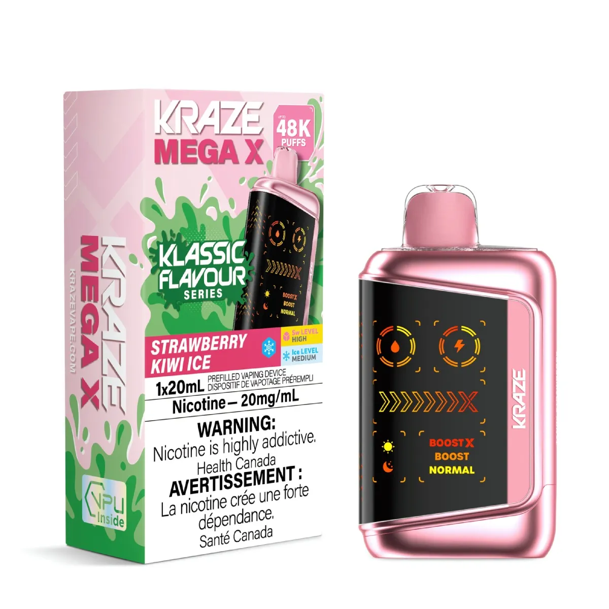 kraze mega x may2026 render fam 20mg strawberrykiwiice.webp