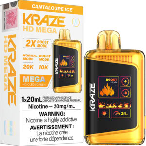 kraze hd mega disposable vape cantalouple ice.jpg