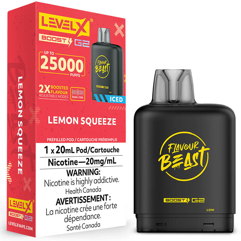 level x g2 pod box 0000s 0005 levelx boost g2 flavourbeast pod nov2024 render fam 20mg lemonsqueeze.jpg level x g2 pod box 0000s 0005 levelx boost g2 flavourbeast pod nov2024 render fam 20mg lemonsqueeze.jpg