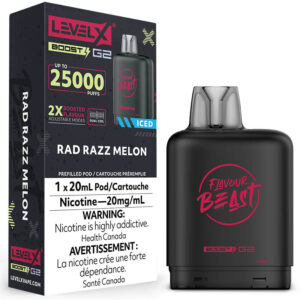 level x g2 pod box 0000s 0007 levelx boost g2 flavourbeast pod nov2024 render fam 20mg radrazzmelon.jpg
