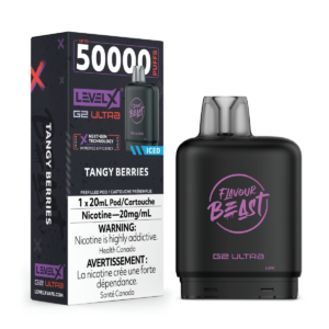 levelx g2 ultra flavourbeast pod aug2025 render fam 20mg tangyberries 1.webp