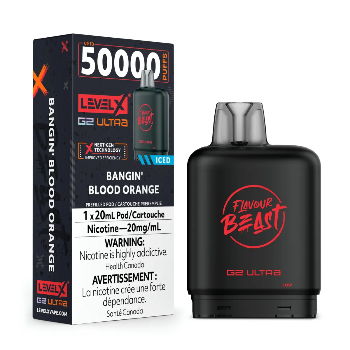 levelx boost g2 ultra flavourbeast pod apr2025 render fam 20mg banginbloodorange.webp levelx boost g2 ultra flavourbeast pod apr2025 render fam 20mg banginbloodorange.webp
