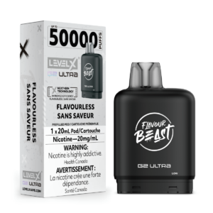 levelx boost g2 ultra flavourbeast pod apr2025 render fam 20mg flavourless 1.webp