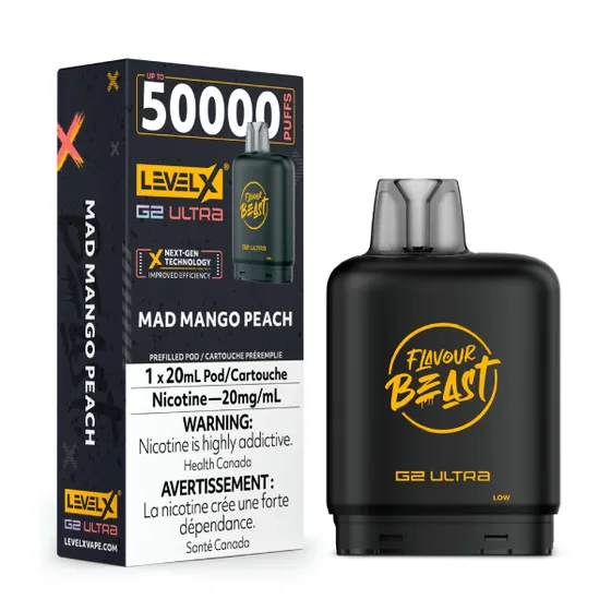 levelx boost g2 ultra flavourbeast pod apr2025 render fam 20mg madmangopeach.webp levelx boost g2 ultra flavourbeast pod apr2025 render fam 20mg madmangopeach.webp