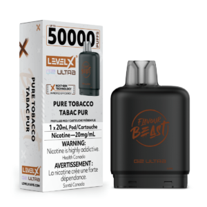levelx boost g2 ultra flavourbeast pod apr2025 render fam 20mg puretobacco 1.webp