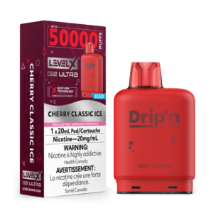 levelx boost g2 dripn pod may2025 render fam 20mg cherryclassicice.webp