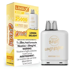 levelx boost g2 fb unleashed pod aug2024 render fam 20mg lemondelight 1200x1200 3 square.webp