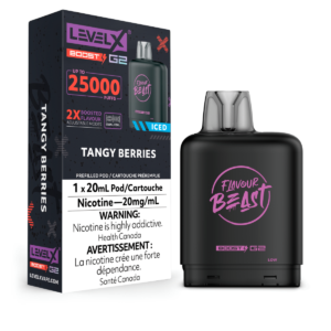 levelx boost g2 flavourbeast pod dec2024 render fam 20mg tangyberries square 1.webp