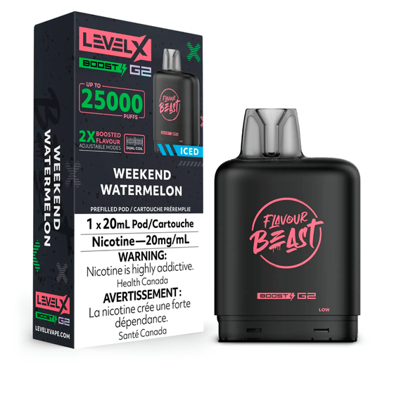 levelx boost g2 flavourbeast pod jul2024 render fam 20mg weekendwatermelon.psd.webp levelx boost g2 flavourbeast pod jul2024 render fam 20mg weekendwatermelon.psd.webp