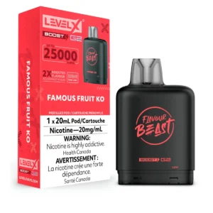 levelx boost g2 flavourbeast pod nov2024 render fam 20mg famousfruitko 2.webp