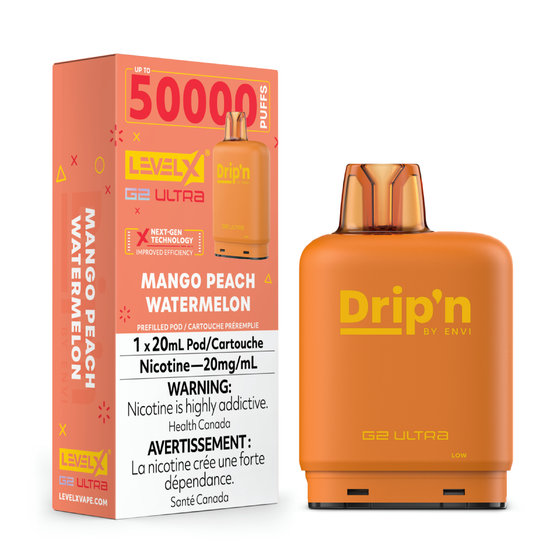 levelx g2 ultra dripn pod jul2025 render fam 20mg mangopeachwatermelon 1.webp levelx g2 ultra dripn pod jul2025 render fam 20mg mangopeachwatermelon 1.webp